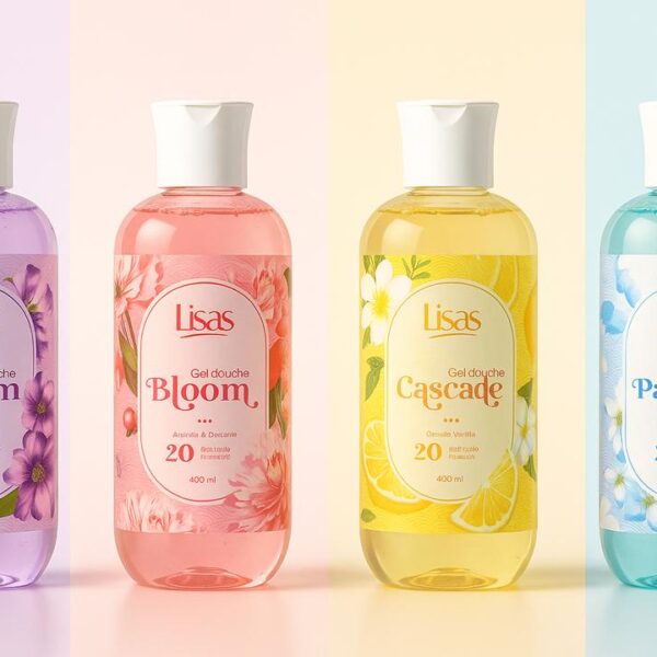 Lisa’s – Gels Douche Parfumés (400 ml)