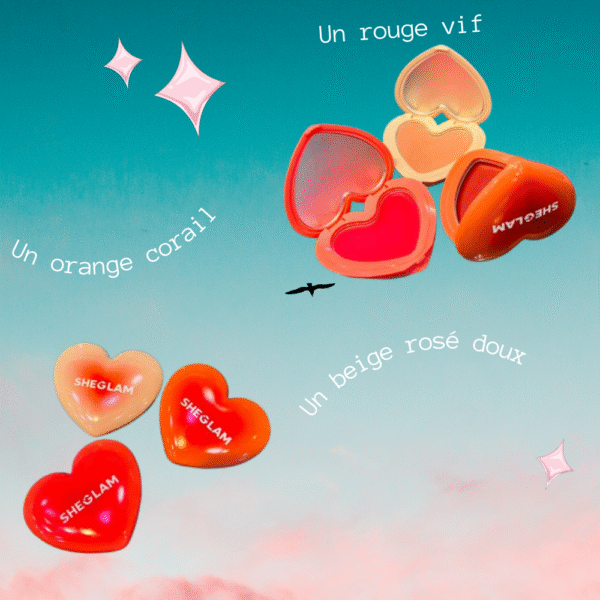 SHEGLAM Heart Lip Balm – Douceur & Brillance