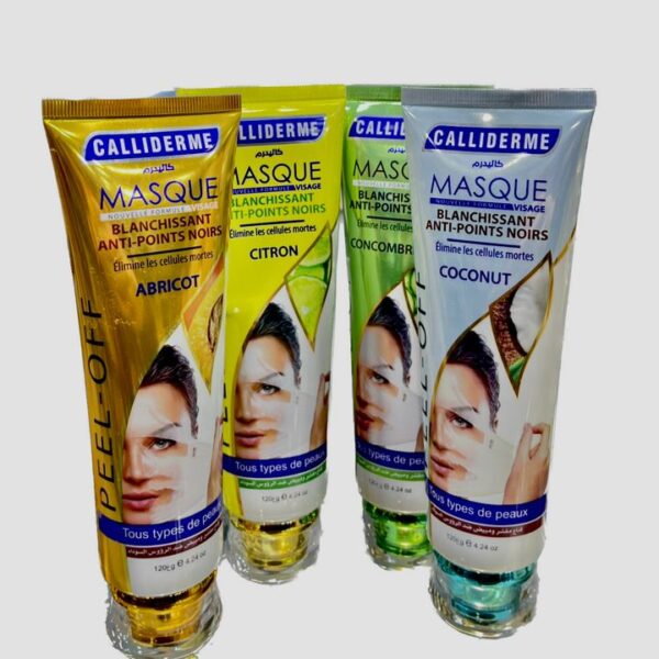 ✨ CALLIDERME – Masques Visage Blanchissants Anti-Points Noirs | 120g ✨
