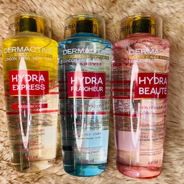 🧴 DERMACTIVE - Démaquillants Hydra 400 ml
