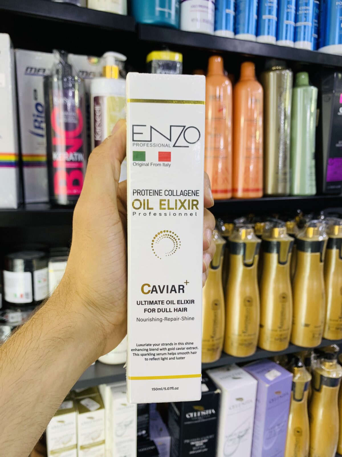 ENZO – Elixir d’Huile CAVIAR+ (150 ml) – Image 1