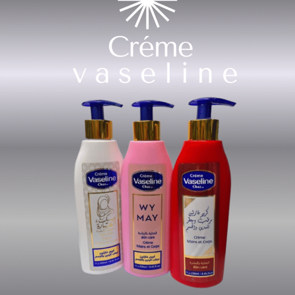 🧴 VASELINE CHAZ.AN – Crème Mains et Corps (250 ml)