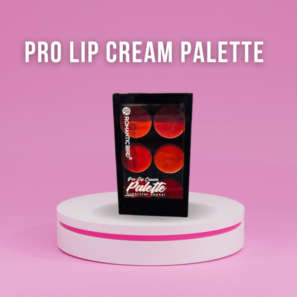 Palette Lèvres Crème – "Pro Lip Cream Palette" par ROMANTIC BIRD