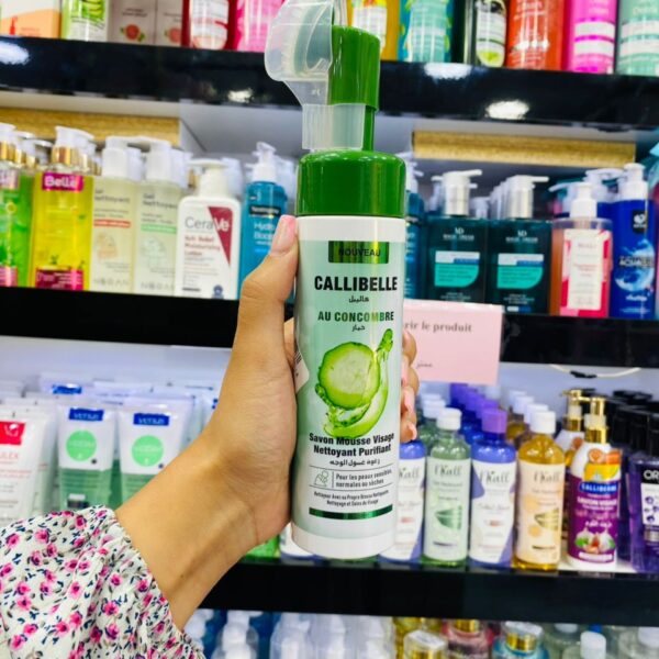 CALLIBELLE – Savon Mousse Visage au Concombre