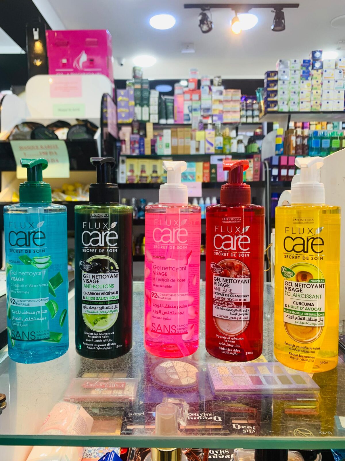 FLUX CARE – Gels Nettoyants Visage (390 ml) – Image 1