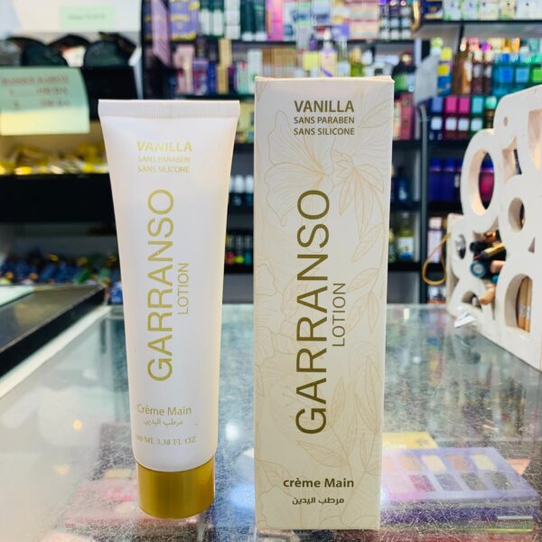 Crème Mains GARRANSO – Douceur Vanille & Hydratation Intense