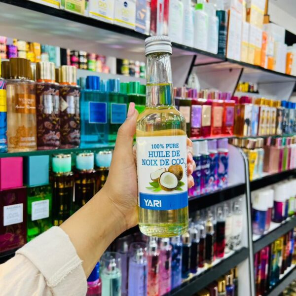 Huile de Noix de Coco 100% Pure – YARI – 250 ml