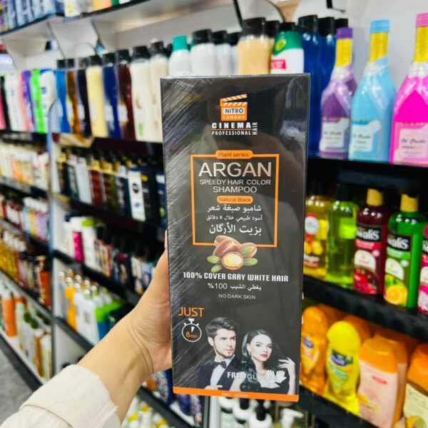 SHAMPOING COLORANT À L’ARGAN – NITRO CANADA CINEMA