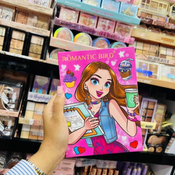 Palette de maquillage ROMANTIC BIRD - 117 couleurs