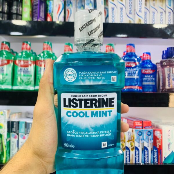Listerine Cool Mint – Bain de bouche 500 ml