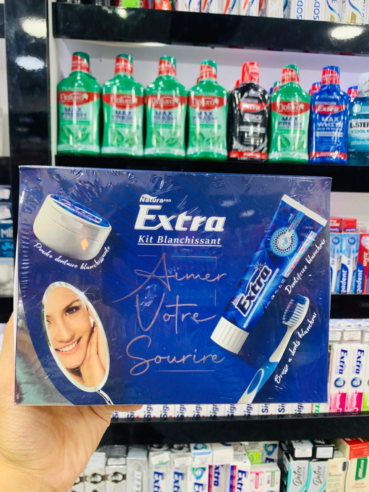 NaturaPro Extra – Kit Blanchissant Complet pour le Sourire Parfait – Image 1