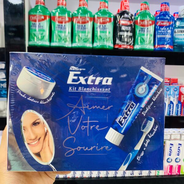 NaturaPro Extra – Kit Blanchissant Complet pour le Sourire Parfait