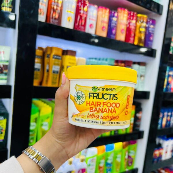 Garnier Fructis Hair Food Banane – Masque Ultra-Nourrissant pour Cheveux Secs