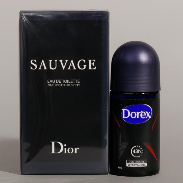 Pack Élégance Homme – Dior Sauvage + Dorex Déodorant