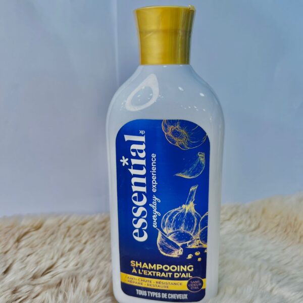 🌿 Essential – Shampoing à l’extrait d’ail 🌿