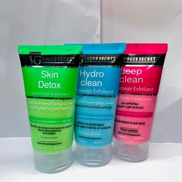 ✨ VOGUE SECRET – Gommages Exfoliants Visage ✨