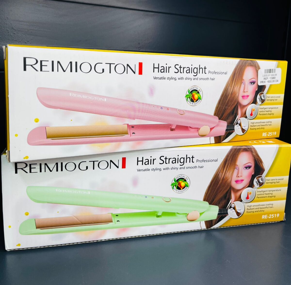 Remington Hair Straightener RE-2519 – Professional Gloss & Smoothness – Image 1