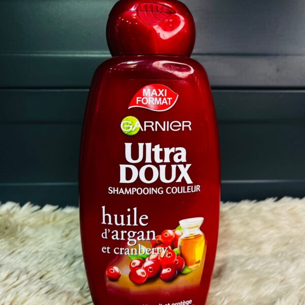 Shampoing Ultra DOUX Garnier – MAXI FORMAT