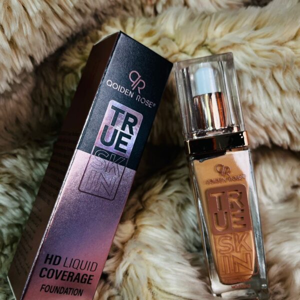 QOIDEN ROSE® TRUE SKIN HD LIQUID COVERAGE FOUNDATION