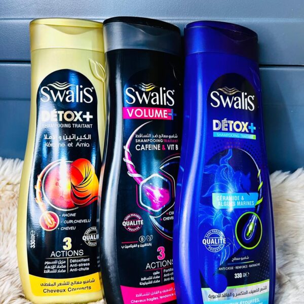 Swalis Détox+ – Shampooing Traitant Kératine