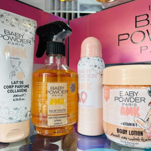 BABY POWDER PARIS AMK – Collection Soin & Parfum pour Femme