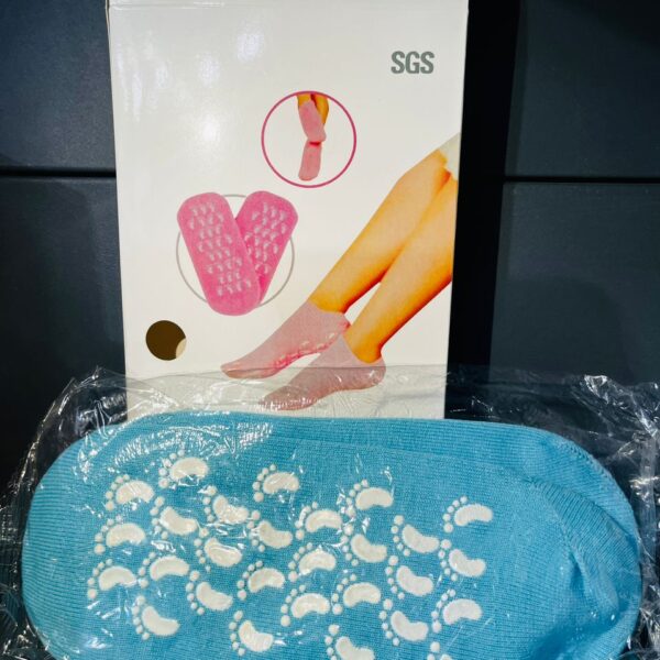 🧦 Chaussettes Spa Hydratantes Antidérapantes – Multi-couleurs