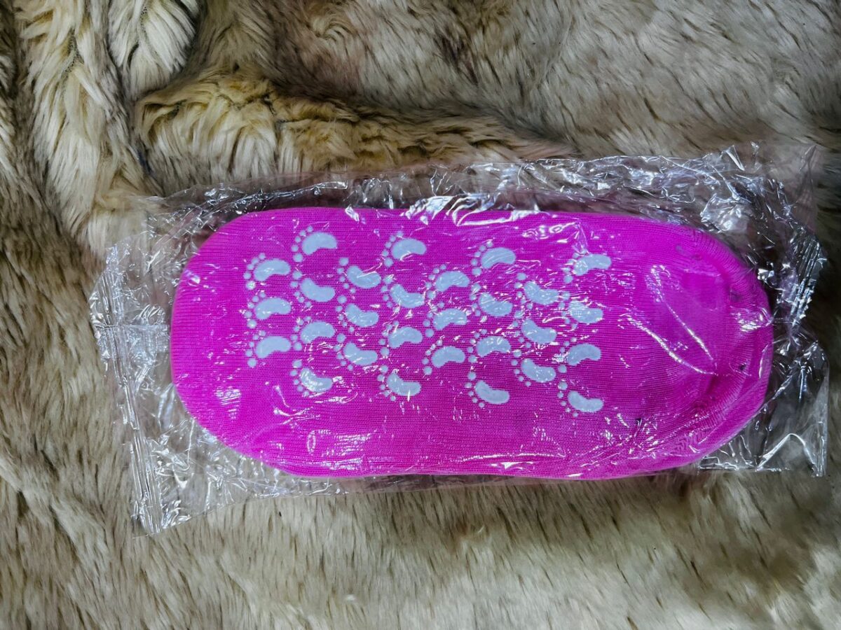🧦 Chaussettes Spa Hydratantes Antidérapantes – Multi-couleurs – Image 2