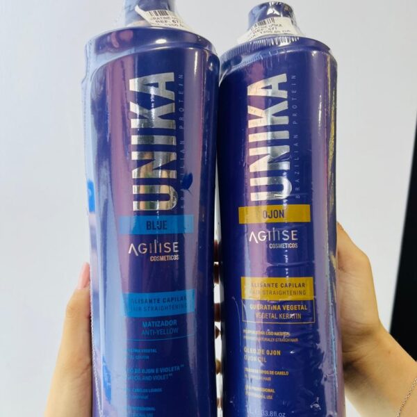 UNIKA Agilise – Protéine Brésilienne pour Cheveux | Blue & Ojon