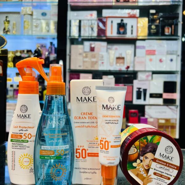 ☀ Pack solaire complet – MAKE Cosmetic SPF 50+