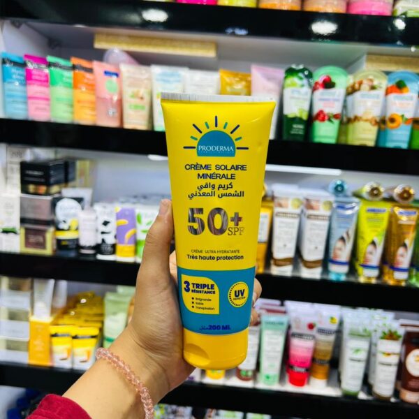 Crème solaire minérale SPF 50+ – PRODERMA
