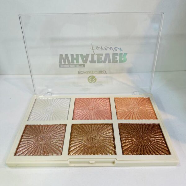 Palette Highlighter Romantic Bird – 6 Couleurs