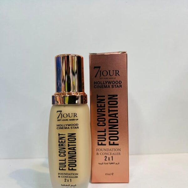 7Jour Full Cover Foundation – Fond de teint & correcteur 2 en 1
