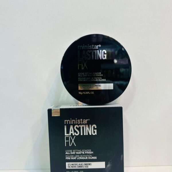 Ministar Lasting Fix – Poudre libre matifiante