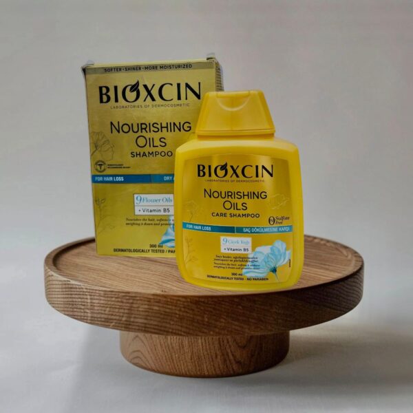 🟡 BIOXCIN – Shampooing Nourrissant aux Huiles de Fleurs