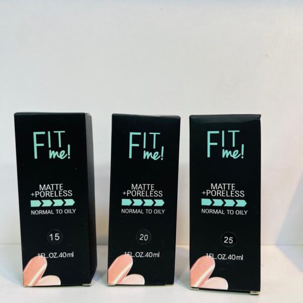 Fit Me! Fond de Teint Matte + Poreless