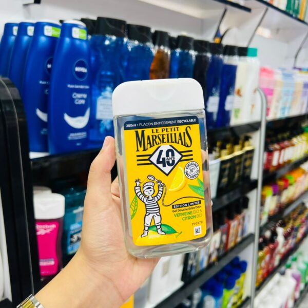Le Petit Marseillais – Gel Douche Verveine Bio & Citron Bio