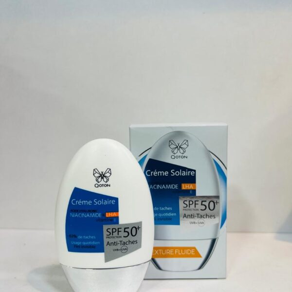 Crème Solaire Anti-Taches SPF 50+ – QOTON