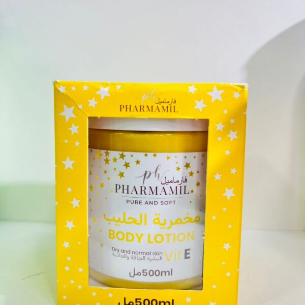 PHARMAMIL Body Lotion – Mukhammaria au Lait & Vitamine E