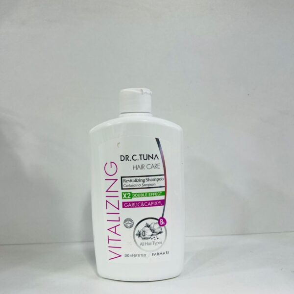 Dr. C. Tuna – Shampooing Vitalisant à l’Ail & Capixyl