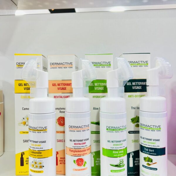 Dermactive – Gels Nettoyants Visage Professionnels