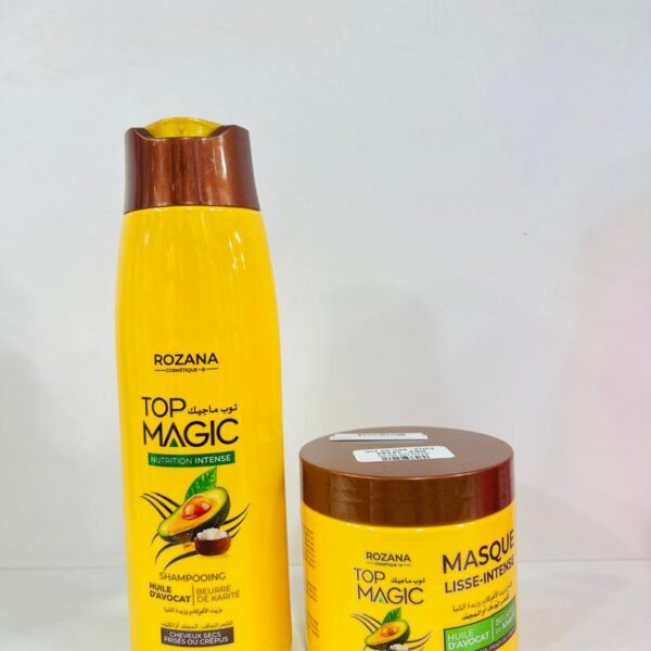 Top Magic – Shampooing Nutrition Intense (Huile d’Avocat & Beurre de Karité)