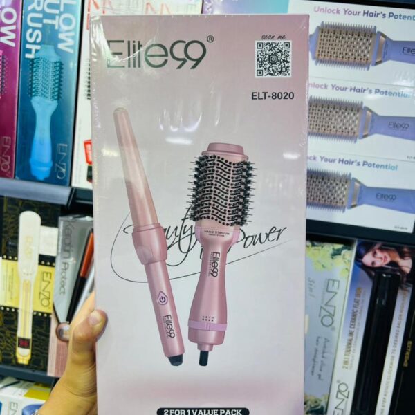 pack elite brosse et boucleur