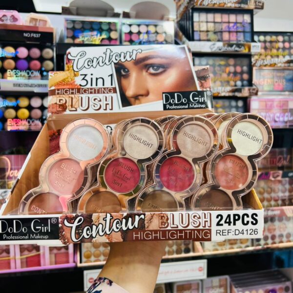 PALETTE DODO GIRL – Blush • Contour • Highlighter