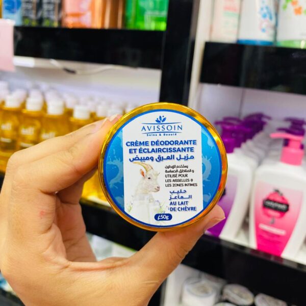 CRÈME DÉODORANTE AVISSOIN AU LAIT DE CHÈVRE