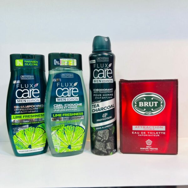 PACK HOMME – Shampoing + Gel Douche + Déodorant + Parfum