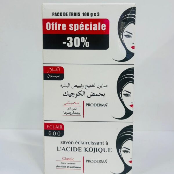 savon proderma 3 pc