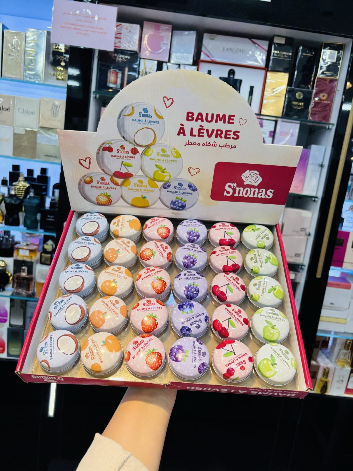 Baume à lèvres snonas – Image 1